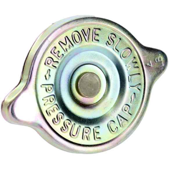 T5 Radiator Cap - 4 psi, Stainless steel and rubber, Sold individually