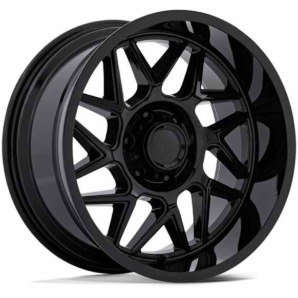 MO812BX20908820 Aluminum Gloss Black Wheel, 20 in. X 9 in., 8 x 7.1 in. Bolt Pattern