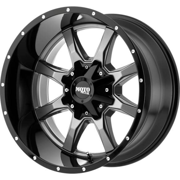 MO97089035418 Aluminum Gray Wheel, 18 in. X 9 in., 5 x 5 in. / 5 x 5.5 in. Bolt Pattern