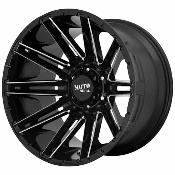 MO99829068300 Aluminum Black Wheel, 20 in. X 9 in., 6 x 5.5 Bolt Pattern