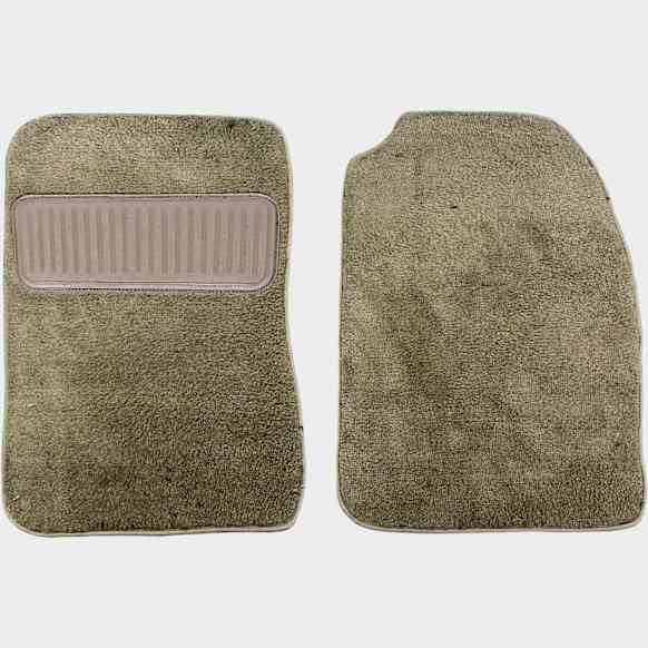 1400-601 Front Row OE Series Flat Floor Mat, Black Made of Plush/Nylon