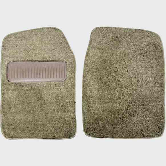 1401-602 Front Row OE Series Flat Floor Mat, Dark Blue Made of Plush/Nylon