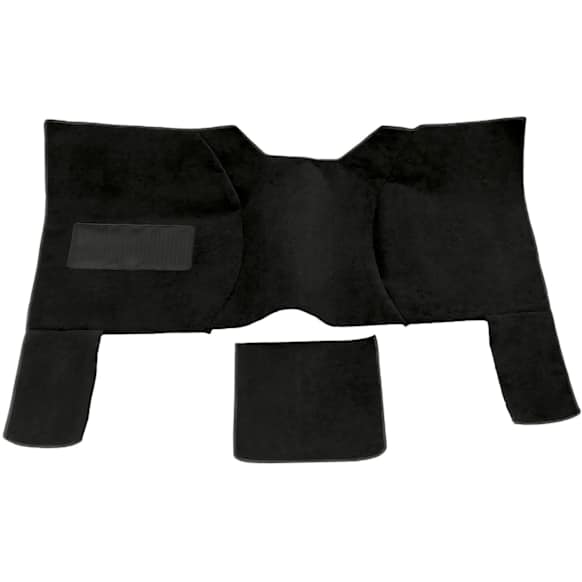 198-231351 Carpet Kit, Black, Polyester Cut pile