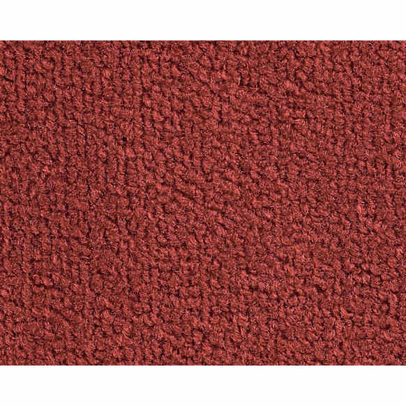 609-2012615 Front and Rear Carpet Kit, Red, Loop carpet