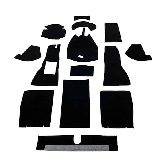 F60A-F-251610 Carpet Kit, Dark Brown, Nylon Loop pile