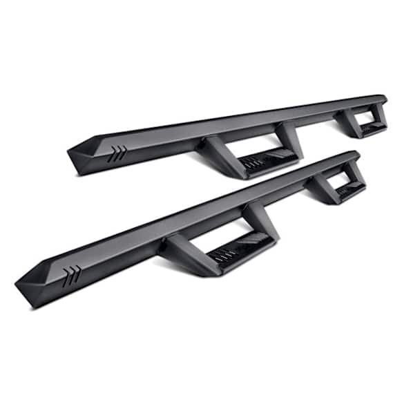 EXT05CC-TX Nerf Bars Textured Black, - Set of 2