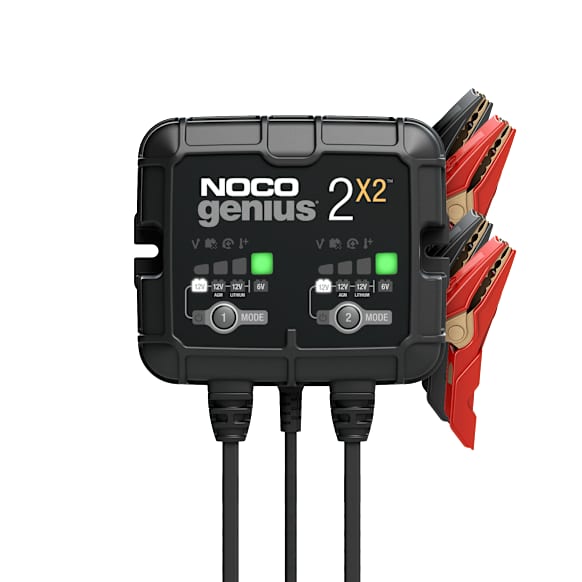 GENIUS2X2 4-Amp 2-Bank 6V/12V Smart Battery Charger
