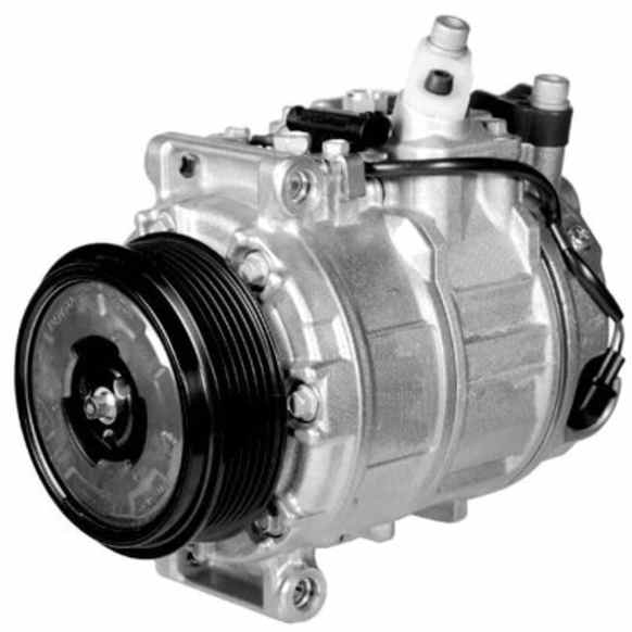 2010 Mercedes Benz GL550 - A/C Compressor, With Clutch, 6-Groove Pulley, 5.5L 8Cyl