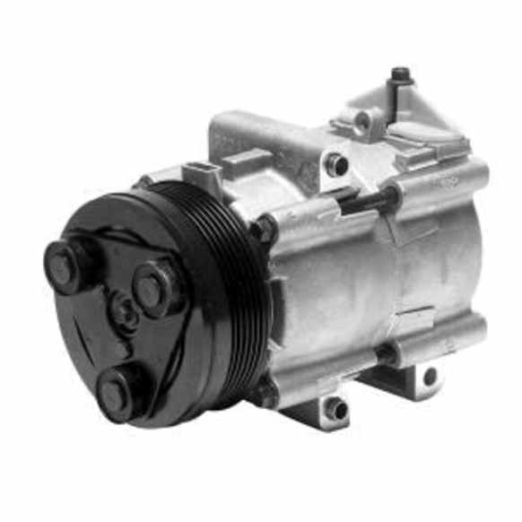 2006 Ford Mustang - A/C Compressor, Replaces 471-8151, With Clutch, 6-Groove Pulley, 4.6L 8Cyl
