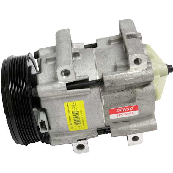 471-8109 A/C Compressor, With Clutch, 6-Groove Pulley