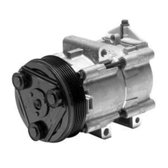 A/C Compressor, With Clutch, 4.2L, 6Cyl