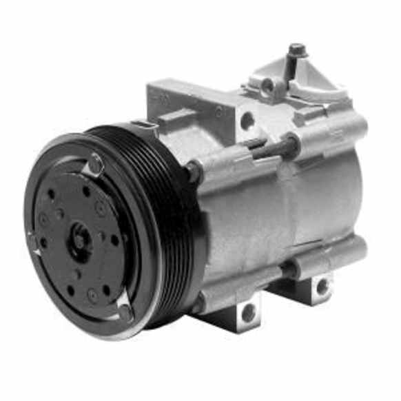 1997 Mercury Mystique - A/C Compressor, OE recommended replacement part., With Clutch, 6-Groove Pulley, 2.5L 6Cyl