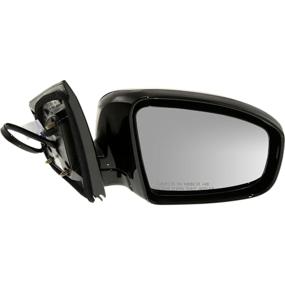 2009-2014 Nissan Murano - Passenger Side Mirror, Power, Manual Folding, Heated, Paintable, No Signal Light, No Memory, No Puddle Light, No Auto-Dimming, No Blind Spot Feature