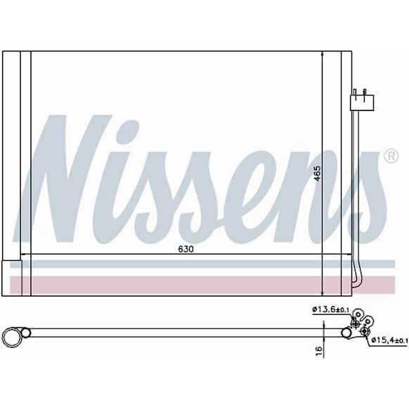 940058 A/C Condenser