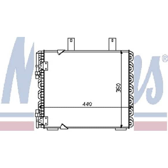 1985 BMW 318i - A/C Condenser, 4 Cyl 1.8L