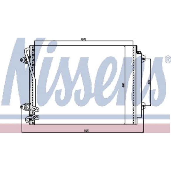 94832 A/C Condenser
