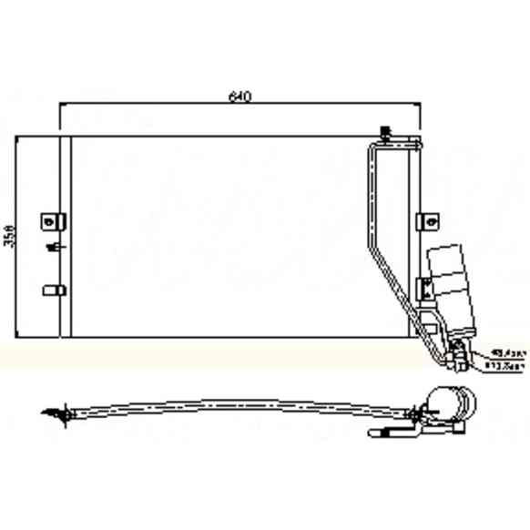 2004 Saab 9-5 - A/C Condenser