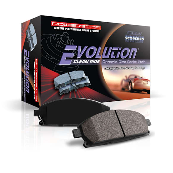 1993 Geo Storm - Front Ceramic Brake Pad Set, 1.6L 4Cyl, Z16 Evolution Ceramic
