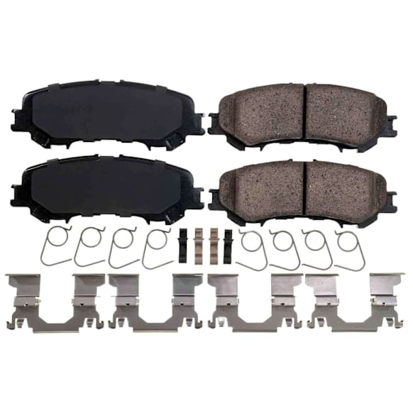 2023 Nissan Titan - Rear Ceramic Brake Pad Set, 5.6L 8Cyl, Z17 Evolution Plus Ceramic