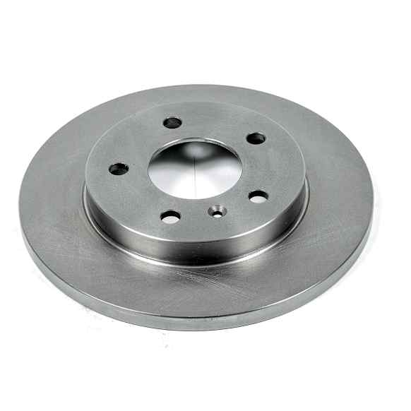 AR8286 Rear, Driver or Passenger Side Brake Disc, Natural Finish, Plain Surface, Vented, 5 Lugs, Autospecialty By Powerstop