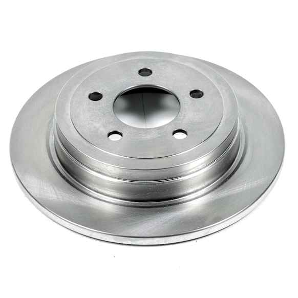 AR85100 Rear, Driver or Passenger Side Brake Disc, Plain Surface, Vented, 5 Lugs, 4.0L, 6Cyl, Autospecialty By Powerstop