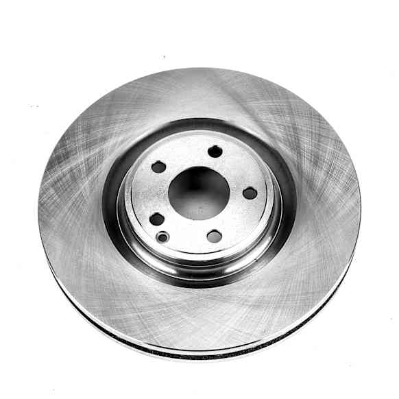 EBR1454 Front, Driver or Passenger Side Brake Disc, Natural Finish, Plain Surface, Vented, 5 Lugs, 4.7L, 8Cyl, Autospecialty By Powerstop