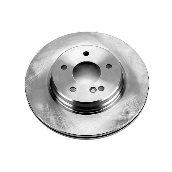 EBR808 Rear, Driver or Passenger Side Brake Disc, Natural Finish, Plain Surface, Vented, 5 Lugs, 299.72 mm, Autospecialty By Powerstop