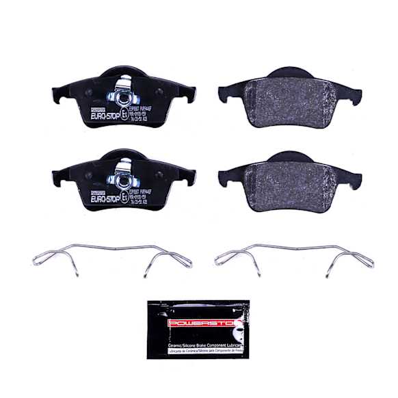 2004 Volvo S60 - Rear Semi-metallic Brake Pad Set, 2.4L 5Cyl, Euro-Stop