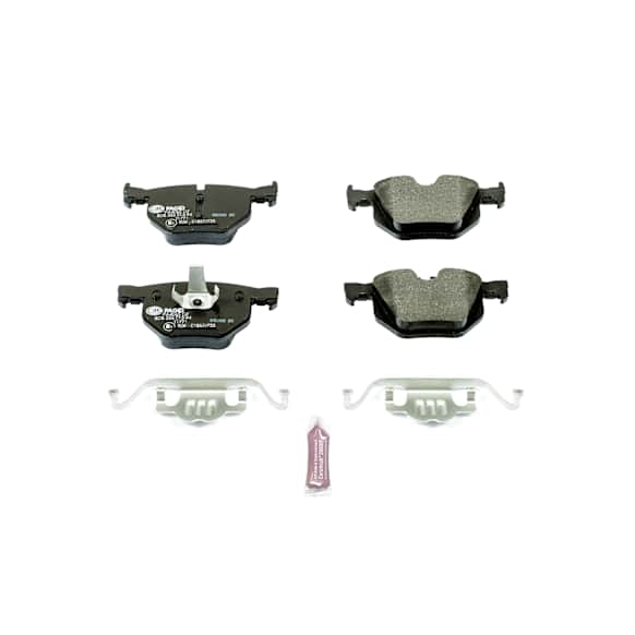 2008 BMW X5 - Rear Semi-metallic Brake Pad Set, 3.0L 6Cyl, Requires Wear Sensor - Sold Separately, Euro-Stop