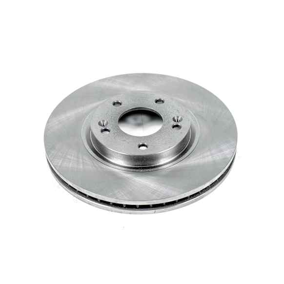 JBR1324 Front, Driver or Passenger Side Brake Disc, Plain Surface, Vented, 5 Lugs,, Autospecialty By Powerstop