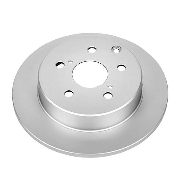 2017 Toyota RAV4 - Rear, Driver or Passenger Side Brake Disc, Geomet Coated, Plain Surface, Solid, 5 Lugs, 2.5L 4Cyl, Evolution Geomet Coated High Carbon