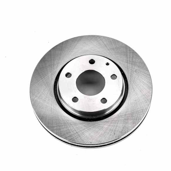 2018 Mazda CX-5 - Front, Driver or Passenger Side Brake Disc, Natural Finish, Plain Surface, Vented, 5 Lugs, 297 mm, 2.0L 4Cyl, Autospecialty By Powerstop