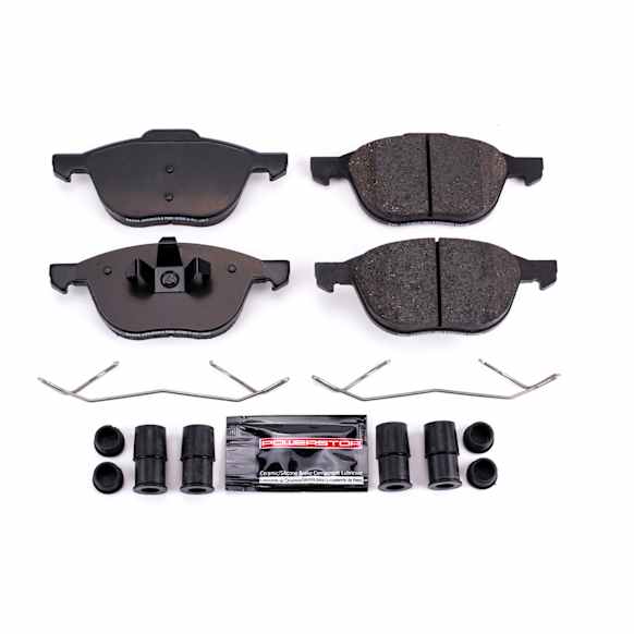 2009 Mazda 3 - Front Carbon Fiber Ceramic Brake Pad Set, Z23 Evolution Sport Series