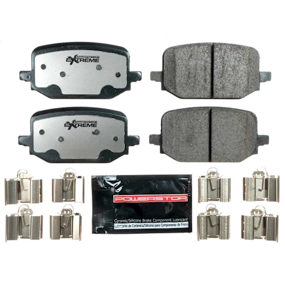Z36-2232 Rear Z36 Extreme Truck And Tow Carbon Fiber Ceramic Brake Pad Set