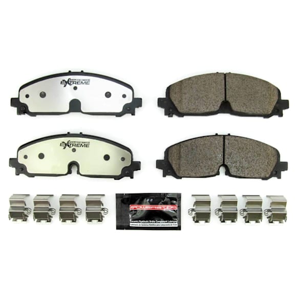 Z36-2371 Front Z36 Extreme Truck And Tow Carbon Fiber Ceramic Brake Pad Set