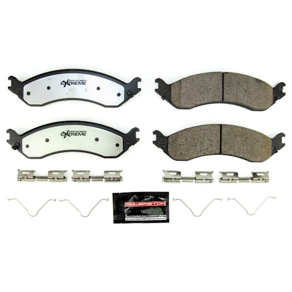 Z36-2406 Rear Z36 Extreme Truck And Tow Carbon Fiber Ceramic Brake Pad Set