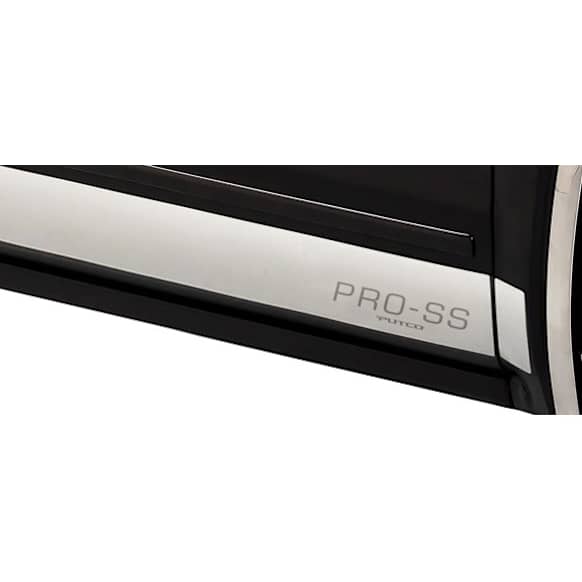 3751214 Driver and Passenger Side Rocker Panel Trim, Polished, Stainless Steel, 12 Pieces, Crew Cab Pickup Pro Series