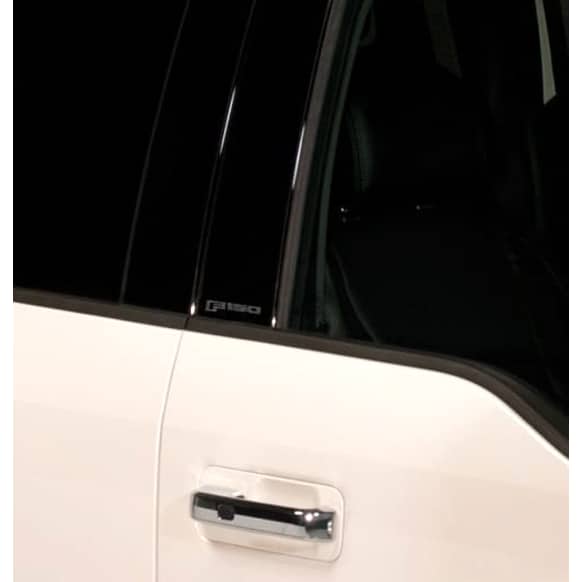 402679BPFD Pillar Trim, Black Platinum, Set of 4