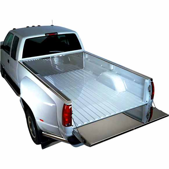 51123 Smooth Bed Rail Cap, Polished, Stainless Steel