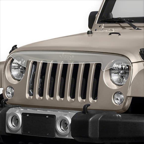 570600 Bug Shield, Clear, Bolt-On