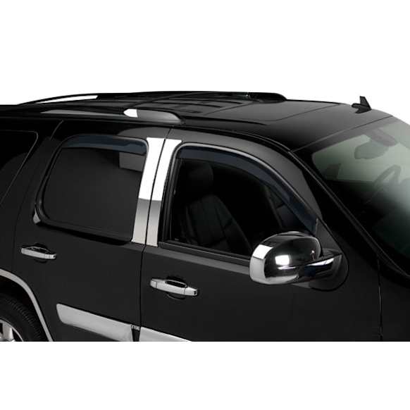 580058 Front and Rear Window Visor, Smoke