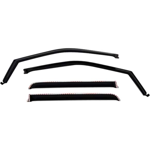 580065 Front and Rear Window Visor, Smoke