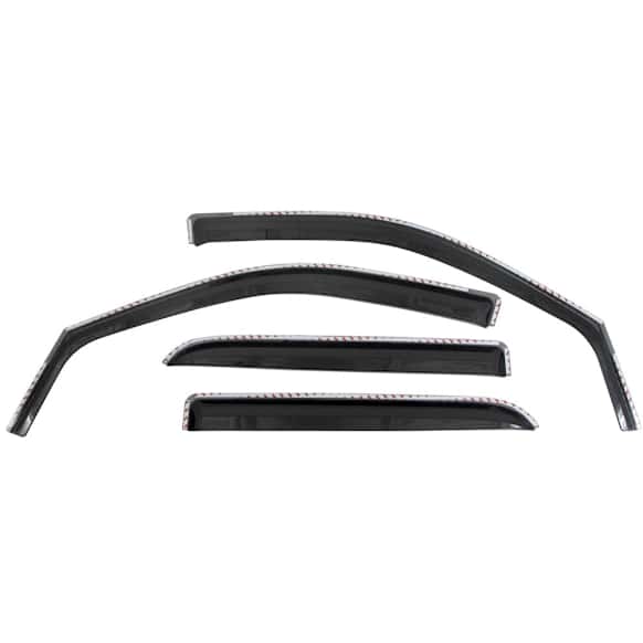 580137 Front and Rear Window Visor, Smoke