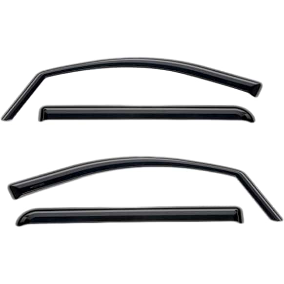 580442 Front and Rear Window Visor, Smoke