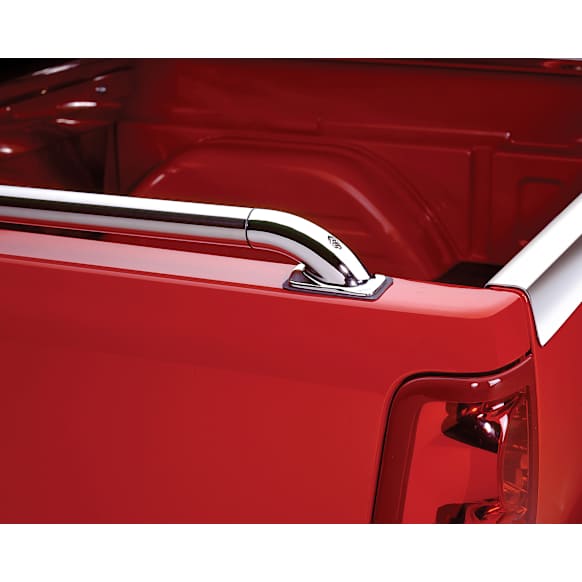 59895 Bed Rails - Polished, Stainless Steel, Direct Fit, Set of 2