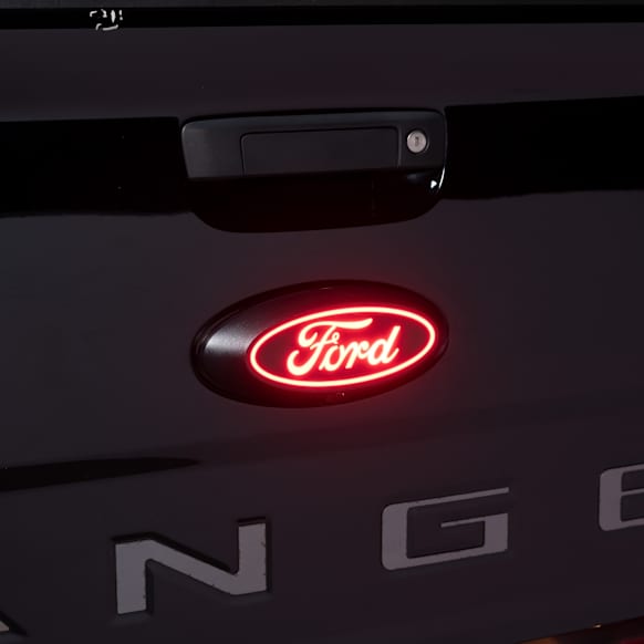 92652 Emblem - Black, Stainless Steel, Grille, Direct Fit, Sold individually