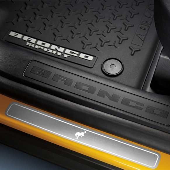 95175FD Door Sill Protector - Molded plastic, Direct Fit, Kit