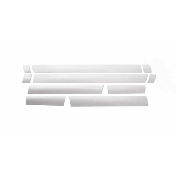 9751451 Rocker Panel Trim, Chrome, Stainless Steel, Sold individually, Standard Cab Pickup