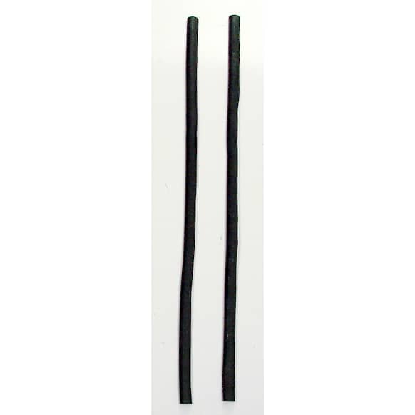DWP 1113 47 Front, Driver and Passenger Side Door Molding and Beltlines, Black, Fits Bottom