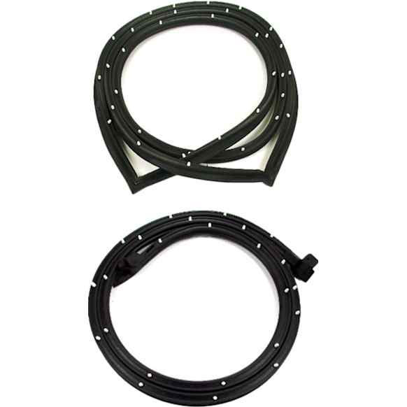 1982 GMC C1500 Suburban - Door Seal, Cargo Door / Rear Gate, Door Weatherstrip, Set of 2